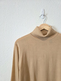 Vintage Merino Wool Turtleneck Sweater (XL)