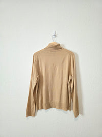 Vintage Merino Wool Turtleneck Sweater (XL)