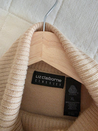 Vintage Merino Wool Turtleneck Sweater (XL)