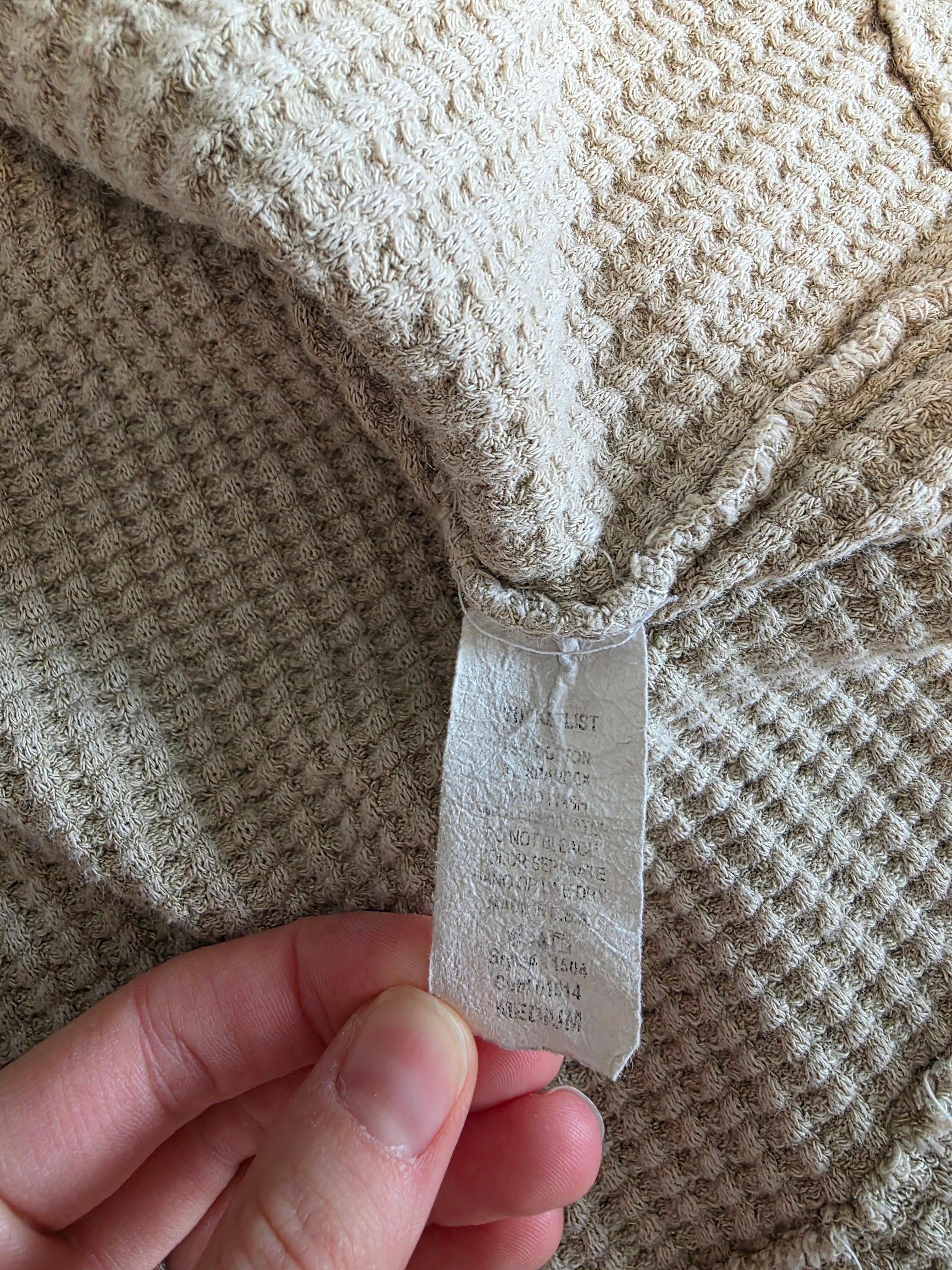 Bucketlist Neutral Waffle Shirt Jacket (M)