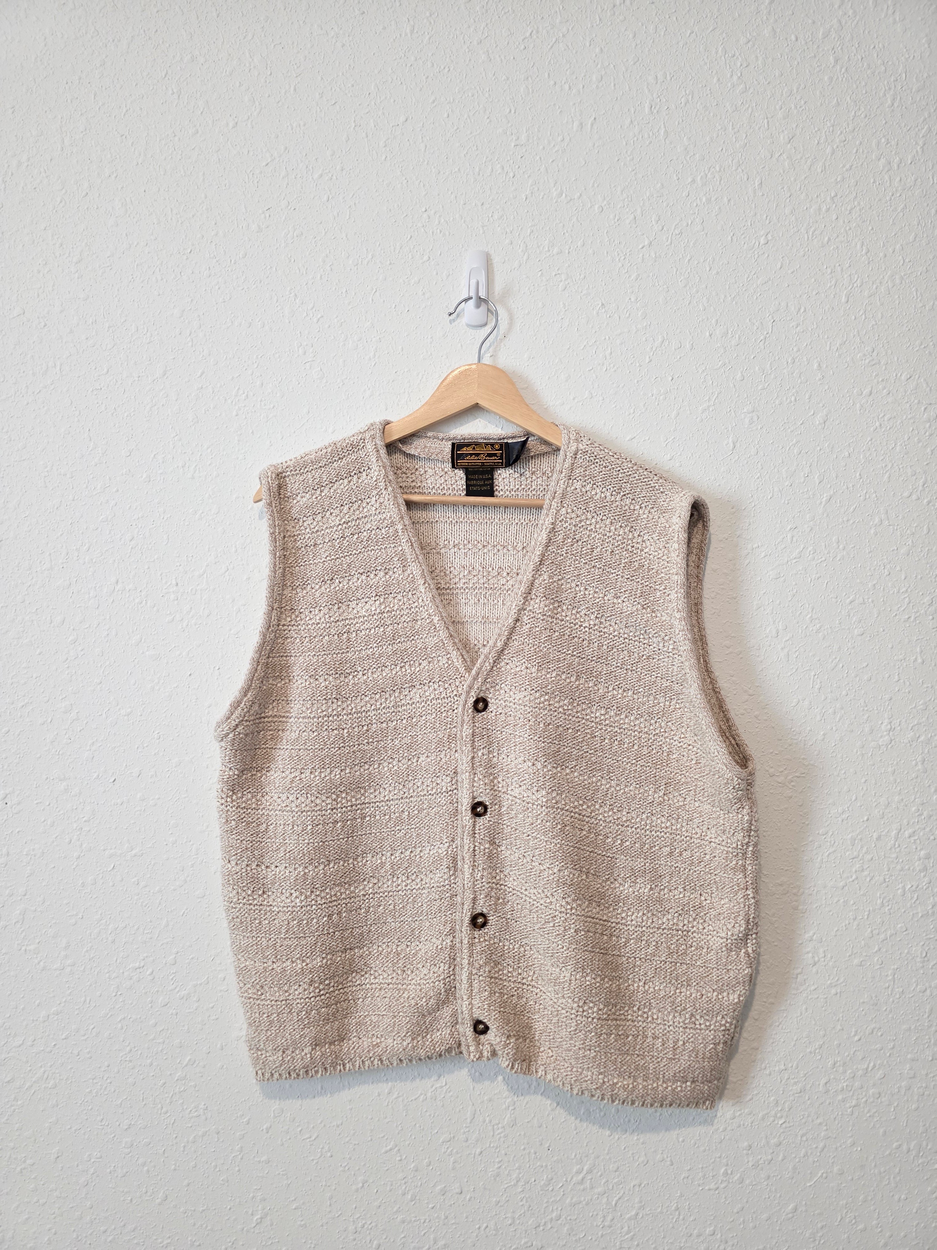 Vintage Eddie Bauer Sweater Vest (L)