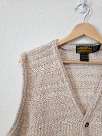 Vintage Eddie Bauer Sweater Vest (L)