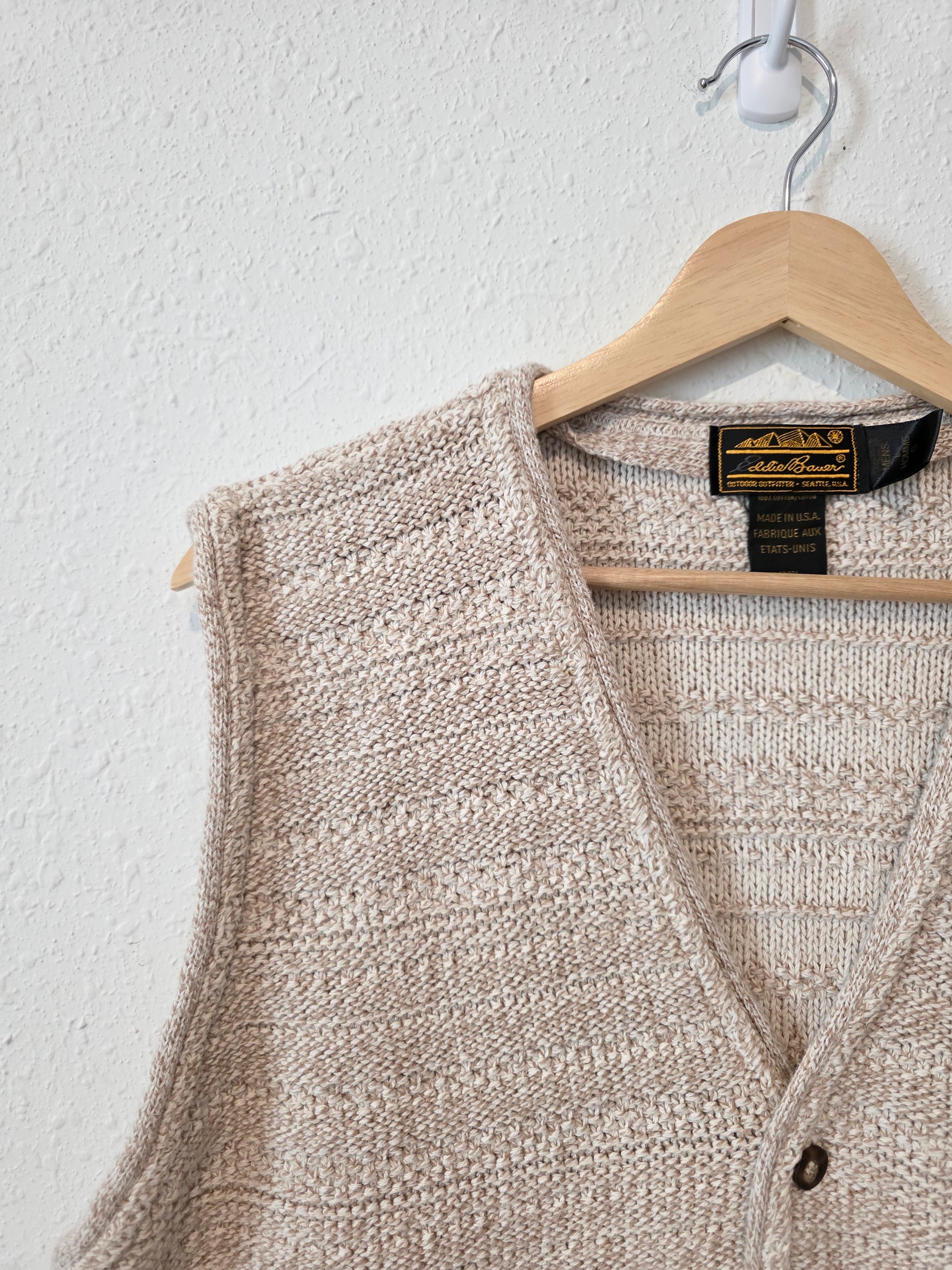 Vintage Eddie Bauer Sweater Vest (L)