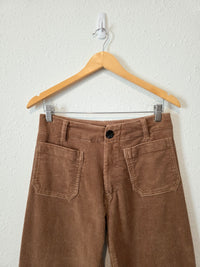 Quince Wide Leg Corduroy Pants (0)