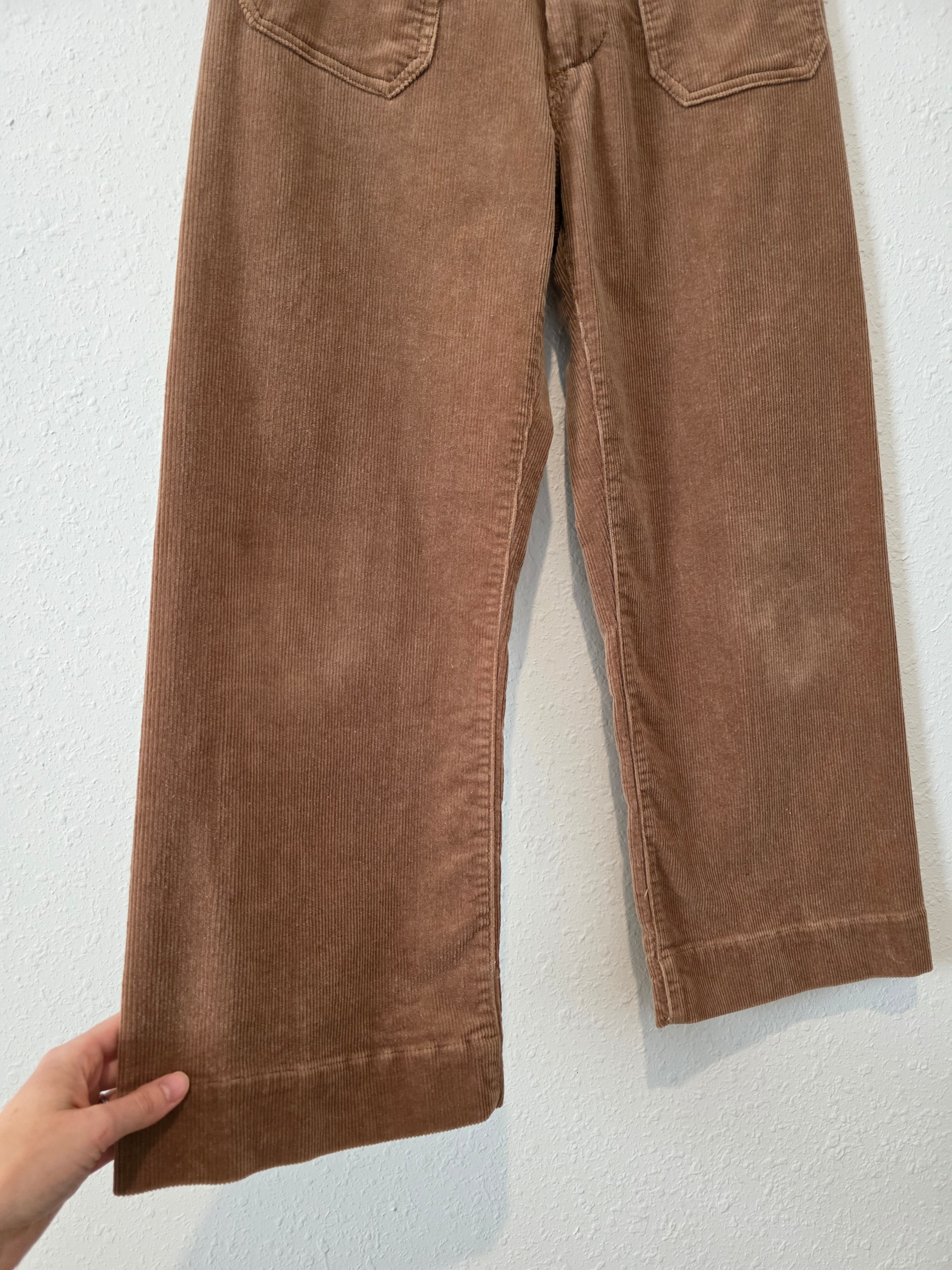 Quince Wide Leg Corduroy Pants (0)