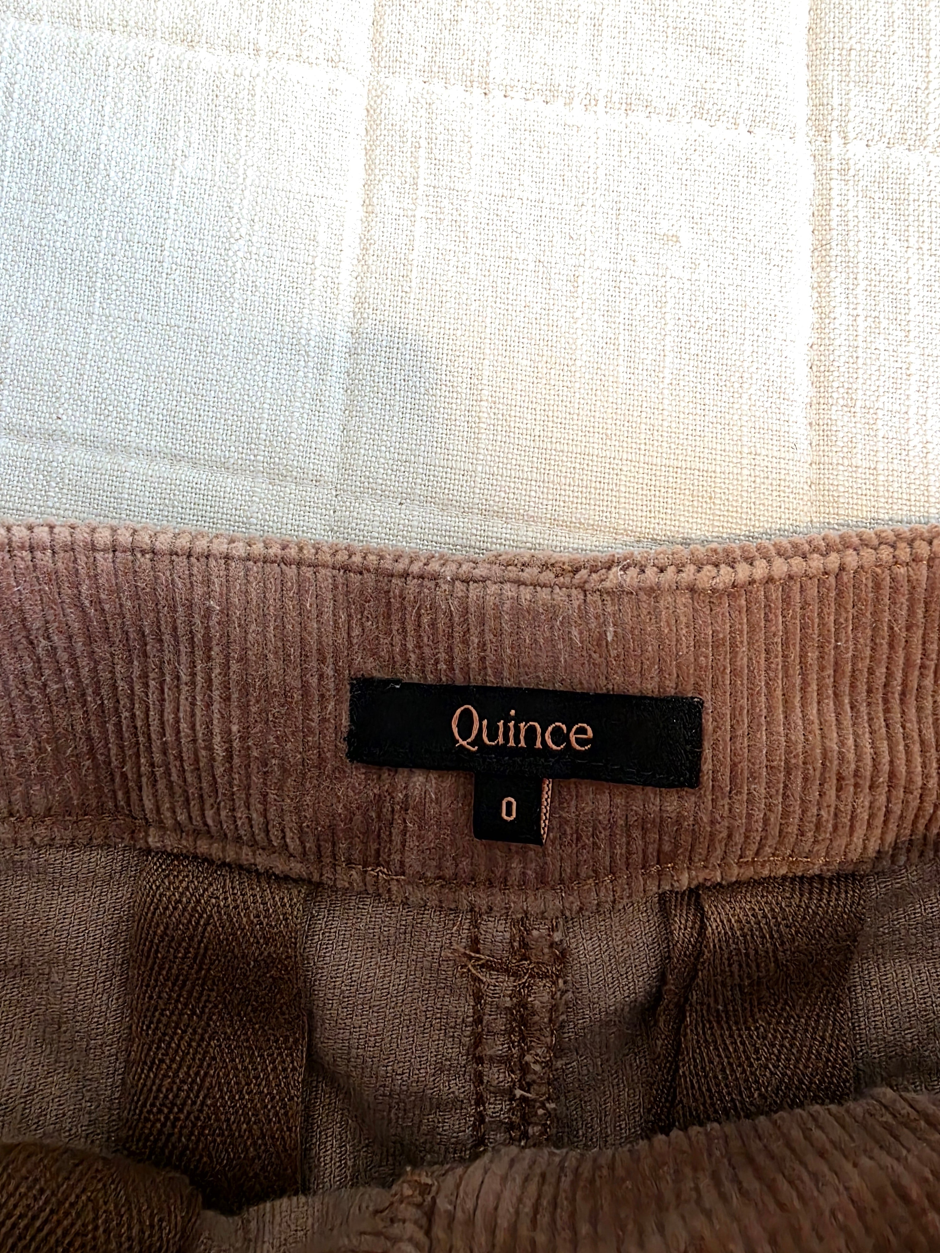 Quince Wide Leg Corduroy Pants (0)