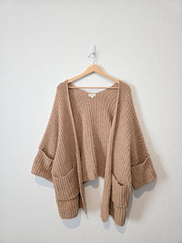 POL Oversized Chenille Cardigan (L)