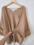 POL Oversized Chenille Cardigan (L)
