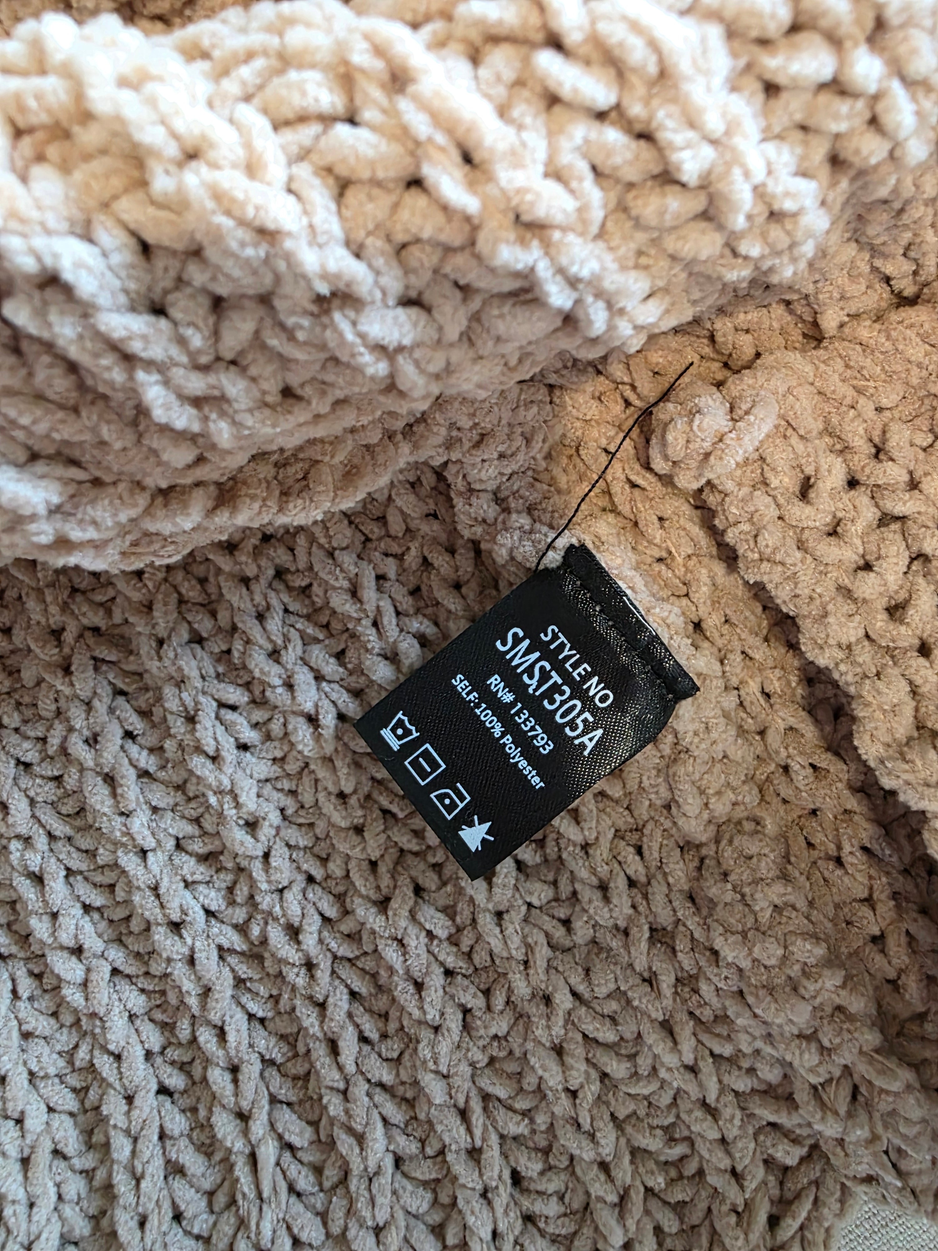 POL Oversized Chenille Cardigan (L)