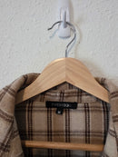 Papermoon Oversized Plaid Shirt Jacket (M)