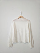 Arula Floral Lace Long Sleeve Top (XL)