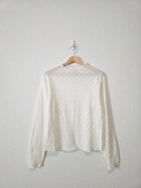 Arula Floral Lace Long Sleeve Top (XL)
