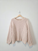 POL Chunky Chenille Sweater (S)