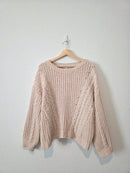POL Chunky Chenille Sweater (S)