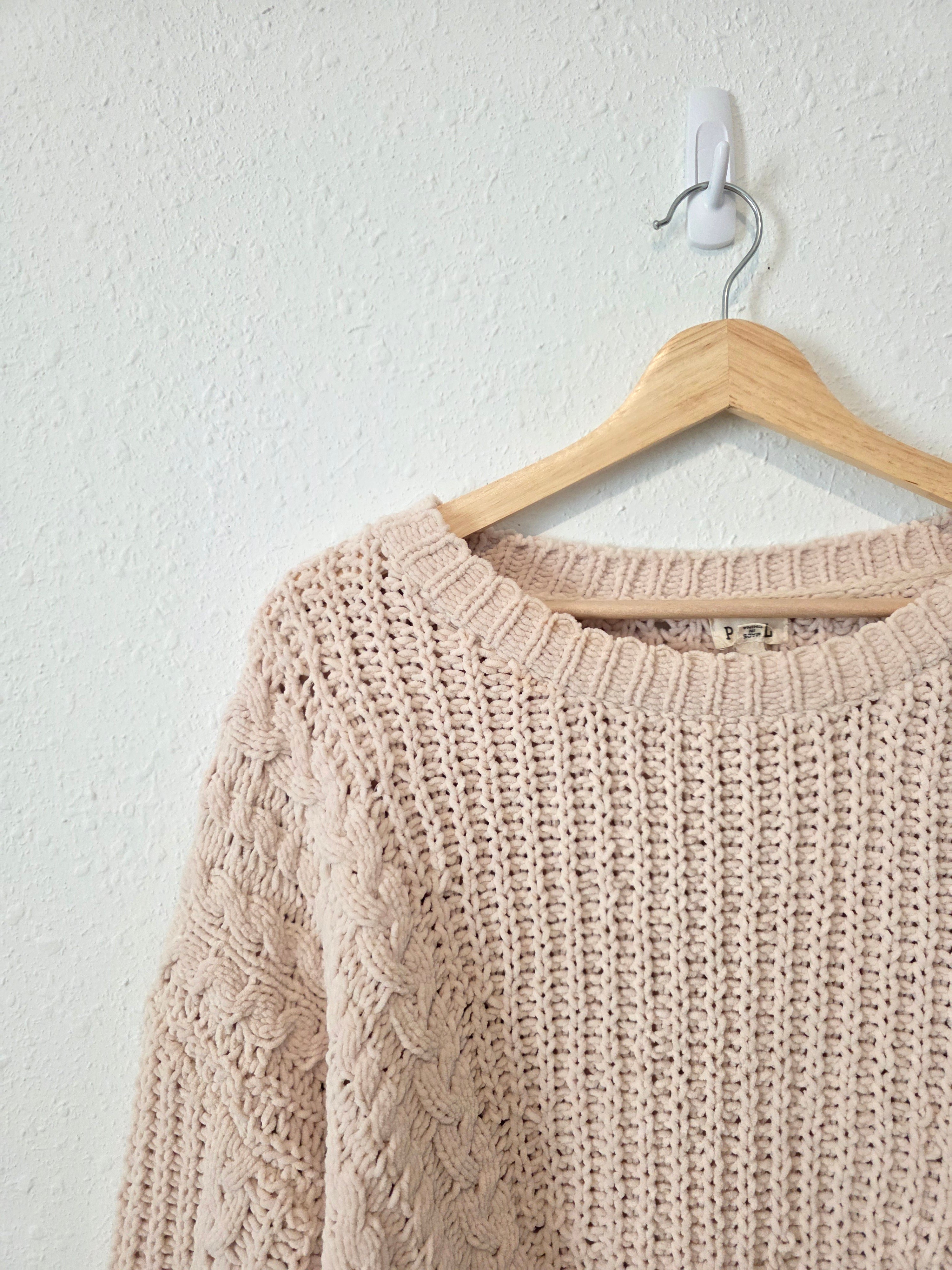 POL Chunky Chenille Sweater (S)