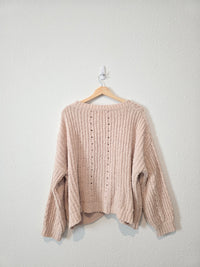 POL Chunky Chenille Sweater (S)