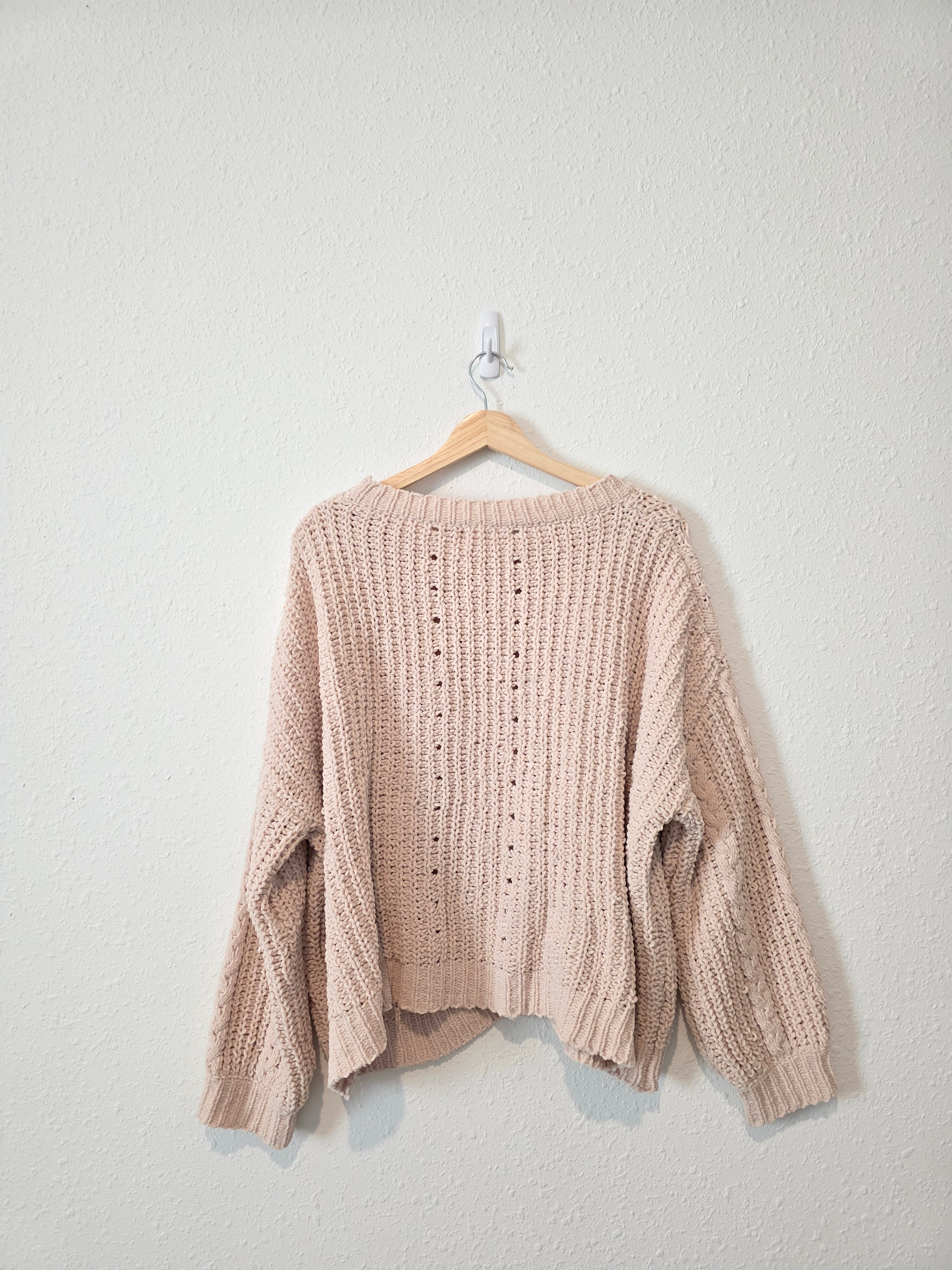 POL Chunky Chenille Sweater (S)