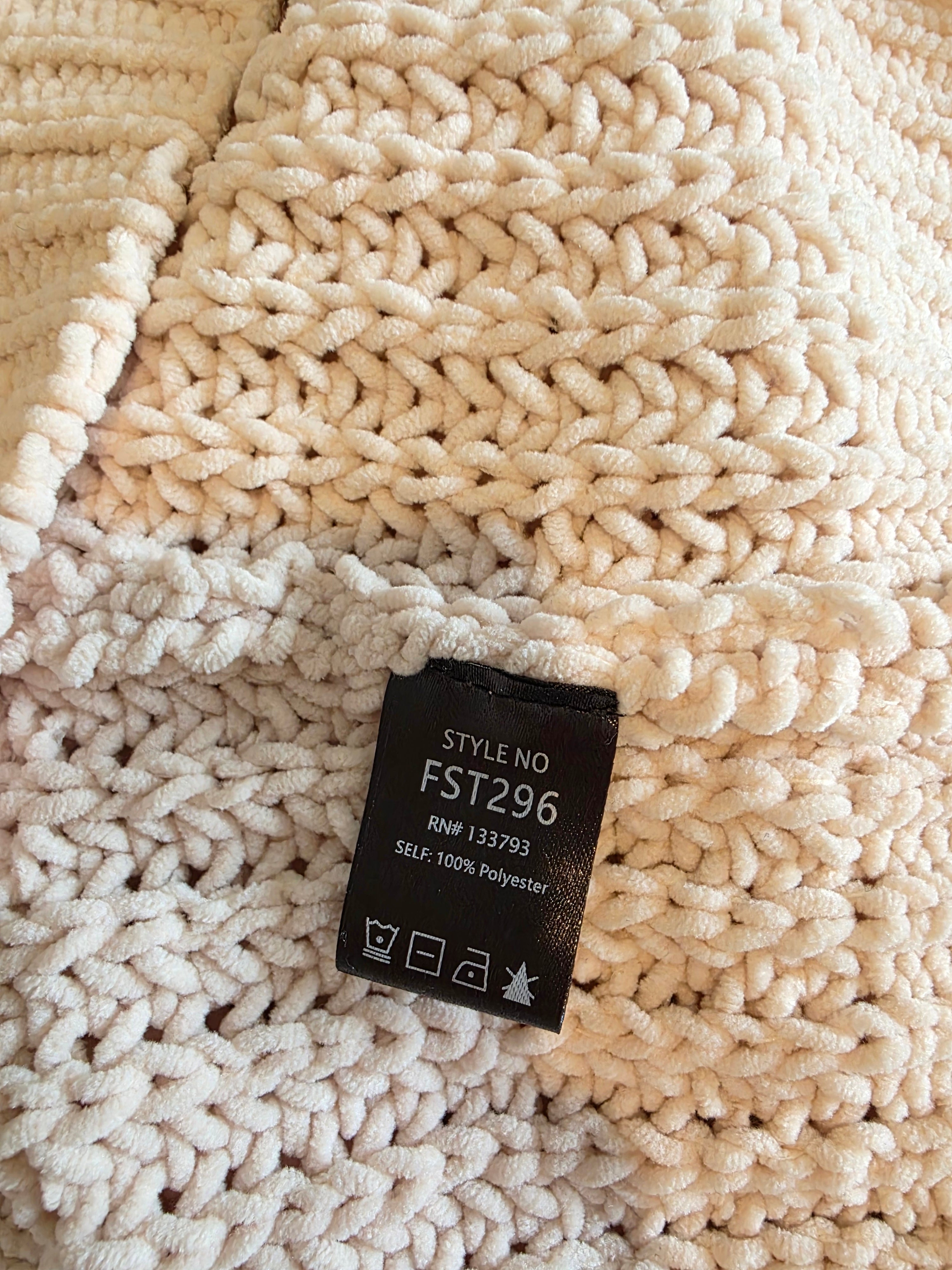 POL Chunky Chenille Sweater (S)