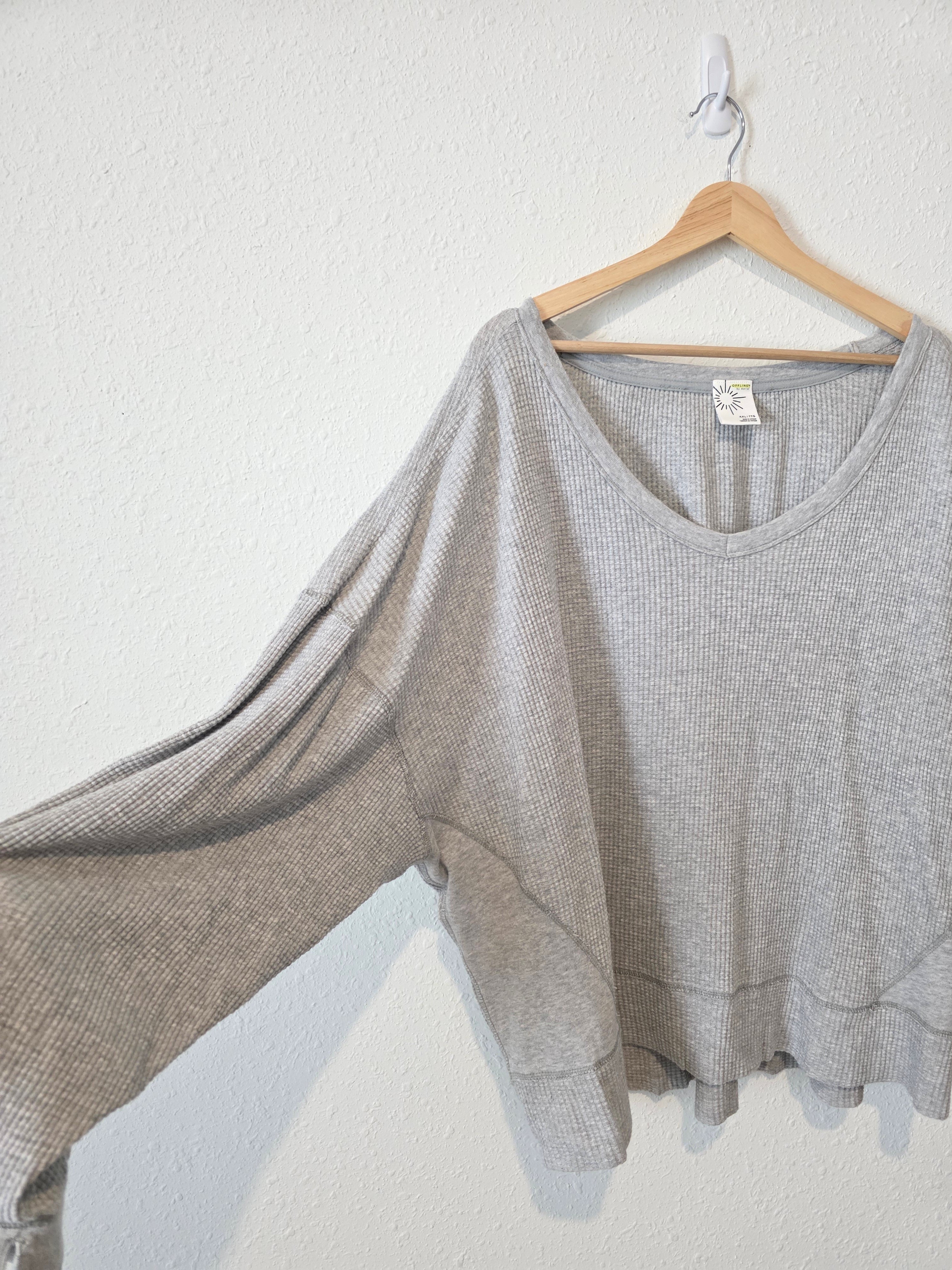 Aerie Oversized Waffle Tee (XXL)