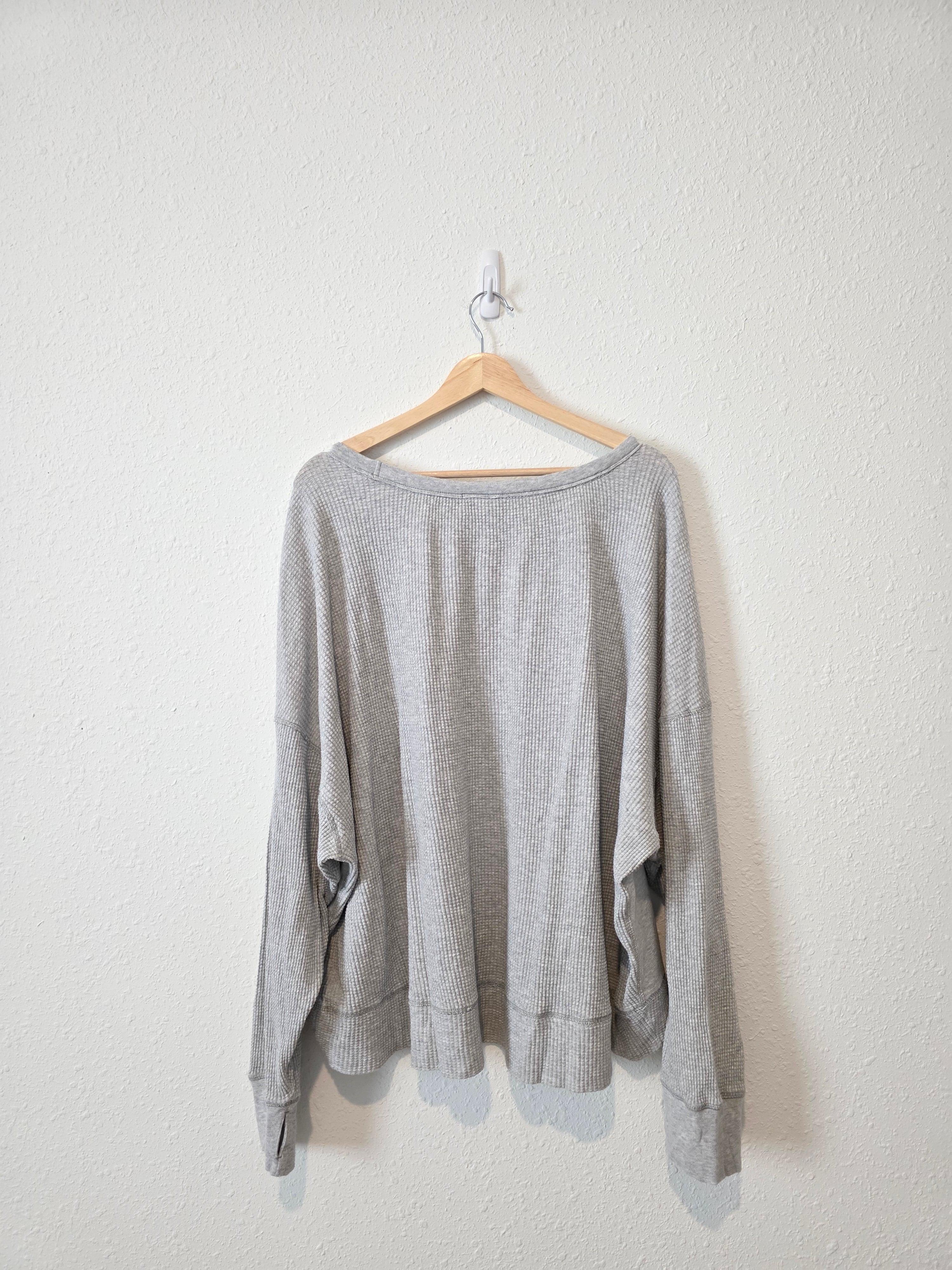 Aerie Oversized Waffle Tee (XXL)