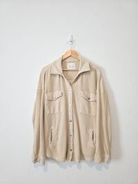 Altar'd State Corduroy Cotton Shirt Jacket (L)