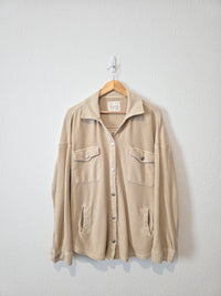Altar'd State Corduroy Cotton Shirt Jacket (L)