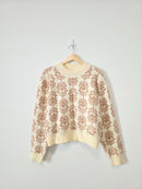 &Merci Floral Oversized Sweater (L)