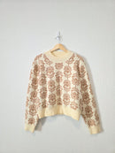 &Merci Floral Oversized Sweater (L)