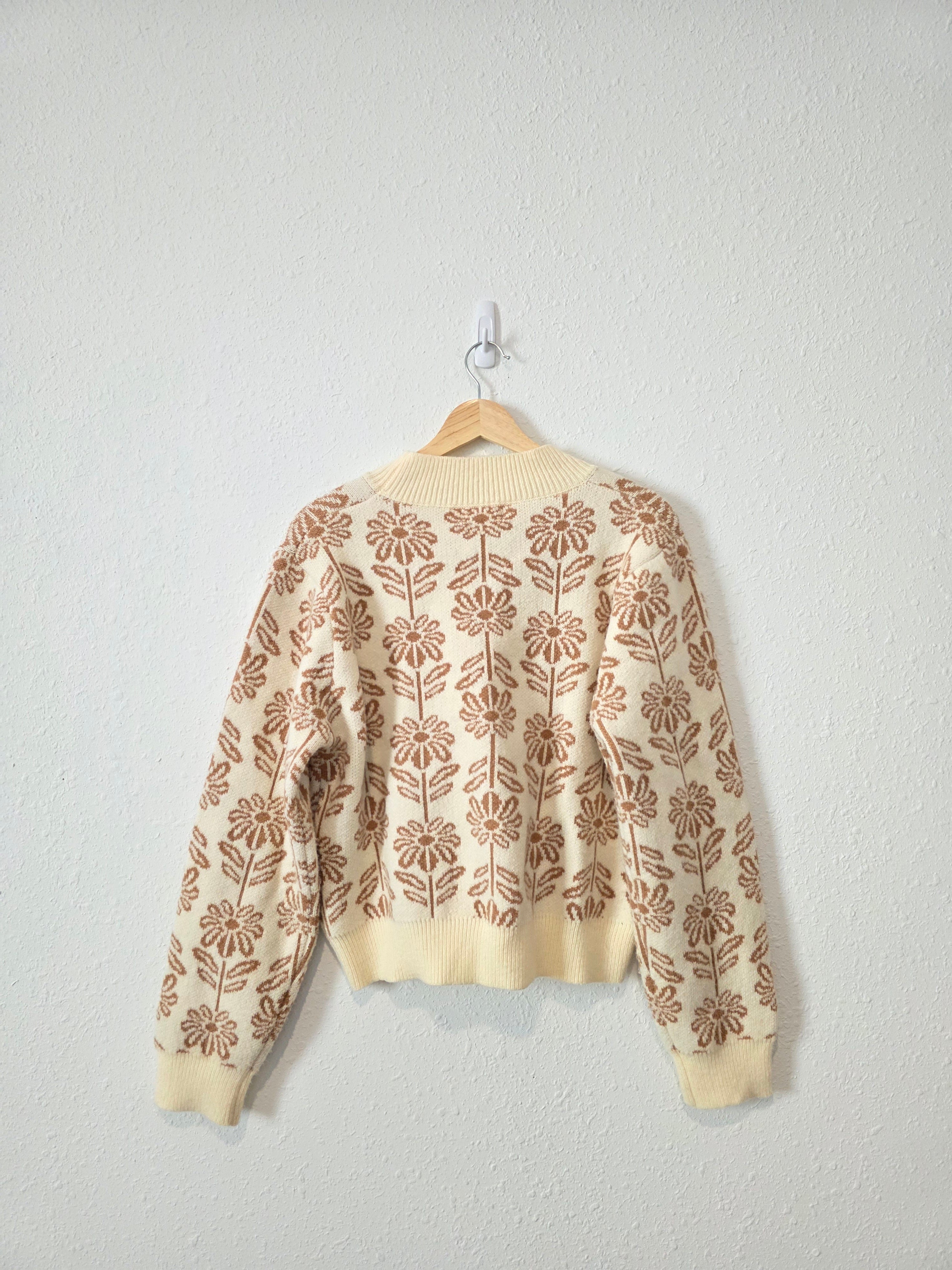 &Merci Floral Oversized Sweater (L)