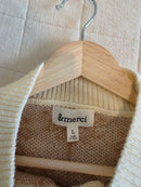 &Merci Floral Oversized Sweater (L)