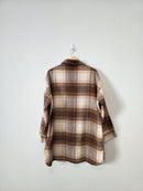 Banana Republic Plaid Shirt Jacket (L)
