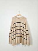 Aerie Oversized Striped Sweater (XXL)
