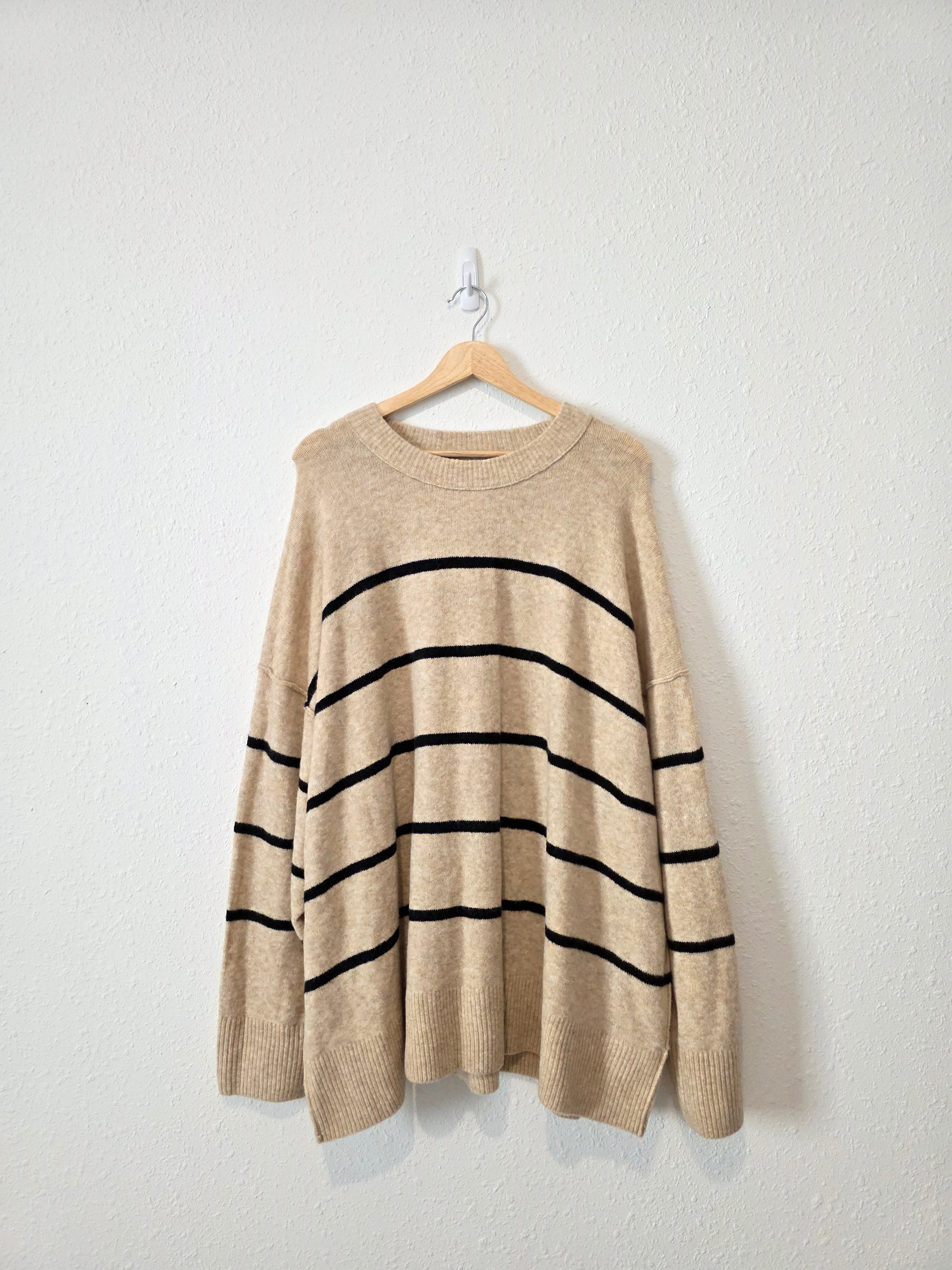 Aerie Oversized Striped Sweater (XXL)