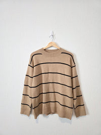La Miel Striped Crewneck Sweater (M)