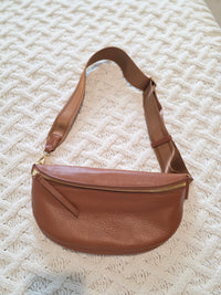 Quince Leather Crossbody Bag (OS)