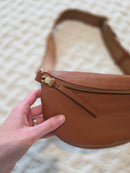 Quince Leather Crossbody Bag (OS)
