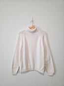 Vintage Cotton Turtleneck Sweater (M)