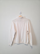 Vintage Cotton Turtleneck Sweater (M)