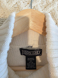 Vintage Cotton Turtleneck Sweater (M)