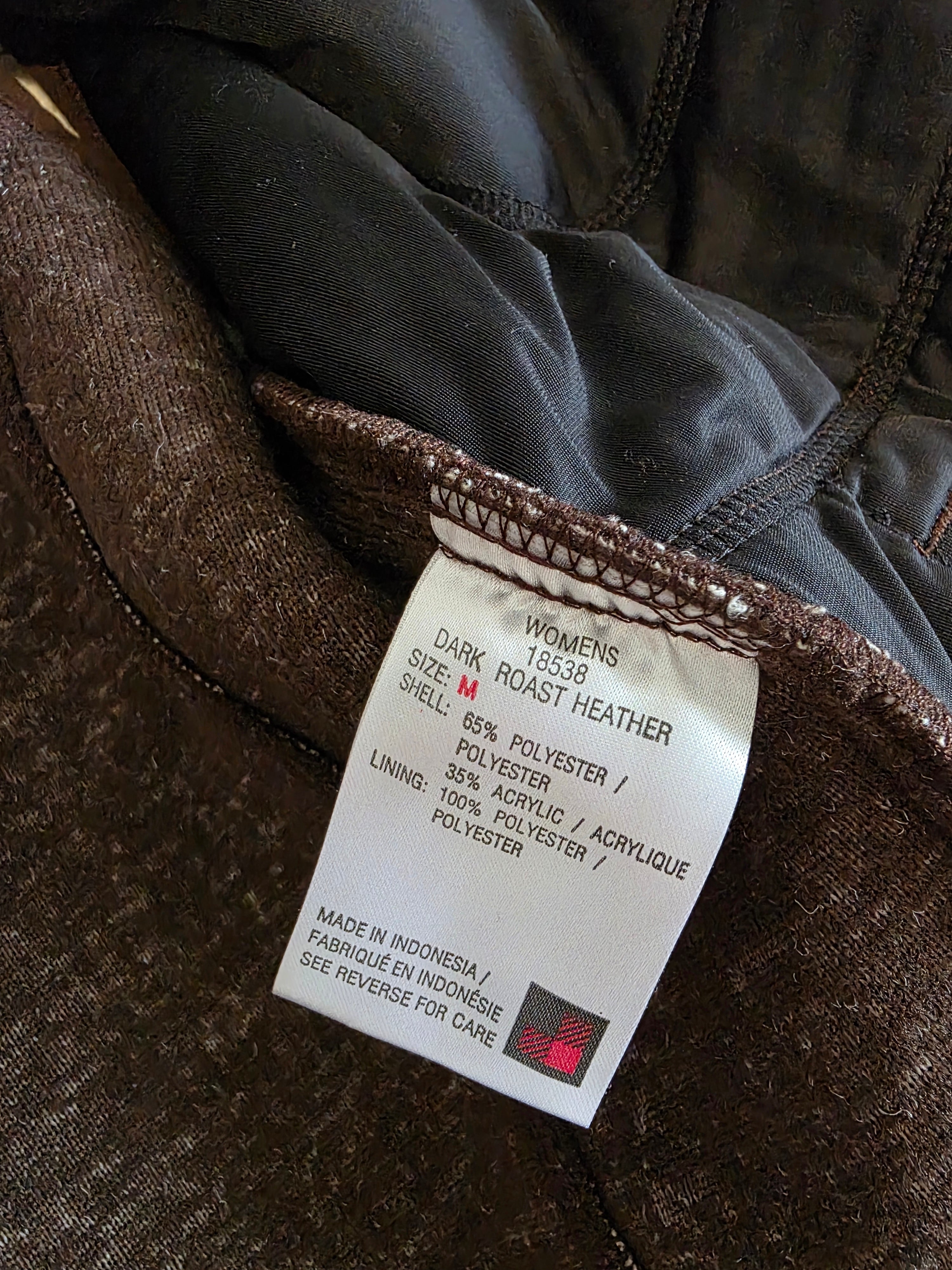 Vintage Brown Sherpa Vest (M)