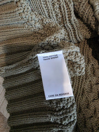 LL Bean Cable Knit Fisherman Sweater (L)