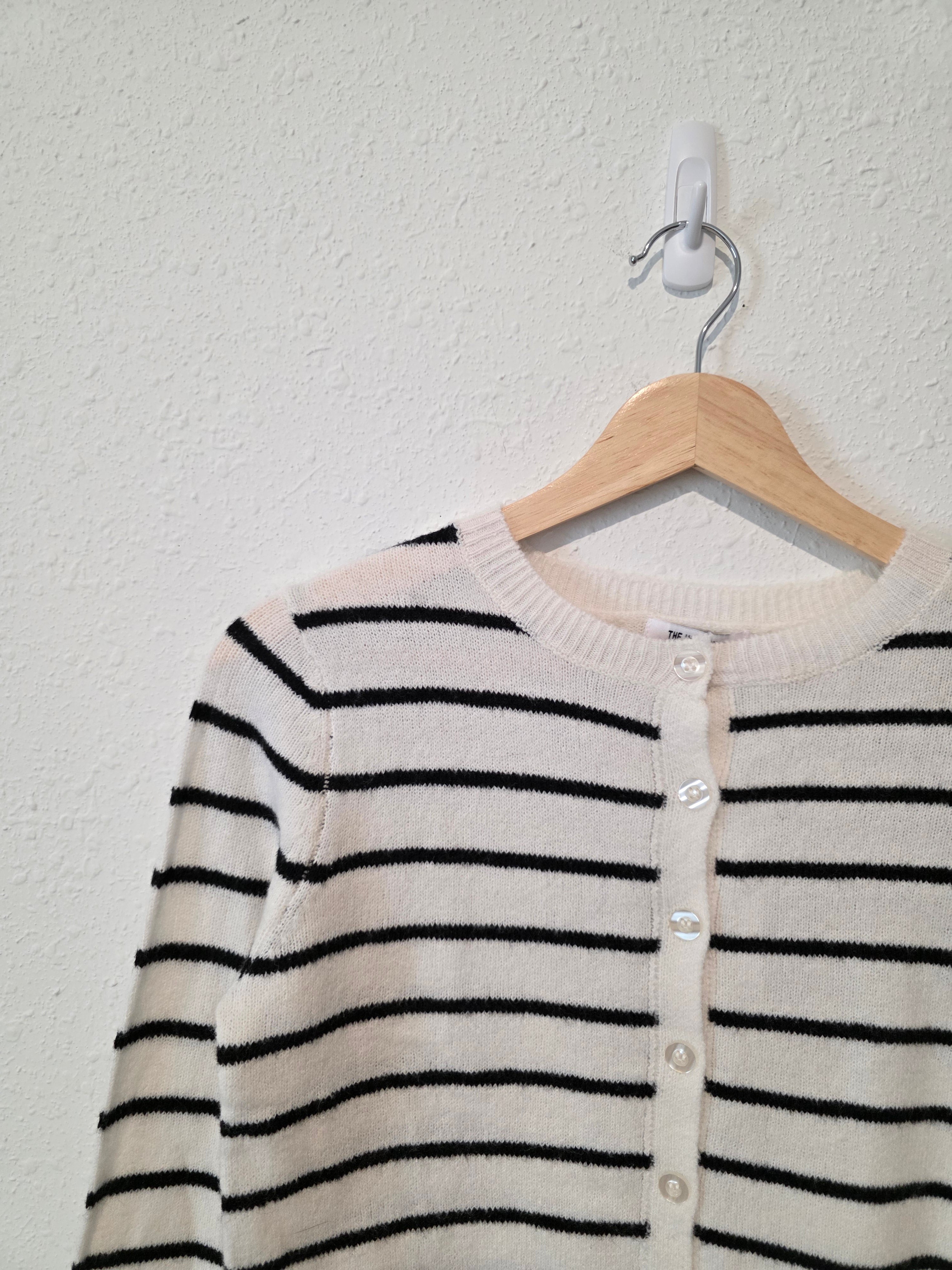 NEW Striped Button Up Sweater (S)
