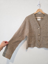Abercrombie & Fitch Waffle Cardigan (S)