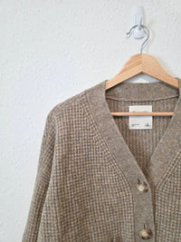 Abercrombie & Fitch Waffle Cardigan (S)