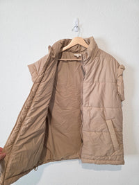 Neutral Oversized Puffer Vest (S/M)