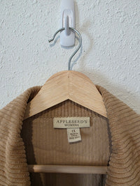 Camel Corduroy Chore Jacket (1X)