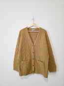 J.Crew Chunky Cable Knit Cardigan (XS/S)