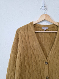J.Crew Chunky Cable Knit Cardigan (XS/S)