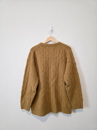 J.Crew Chunky Cable Knit Cardigan (XS/S)