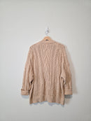 J.Crew Cable Knit Cotton Cardigan (2X)